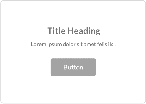 title text button content block