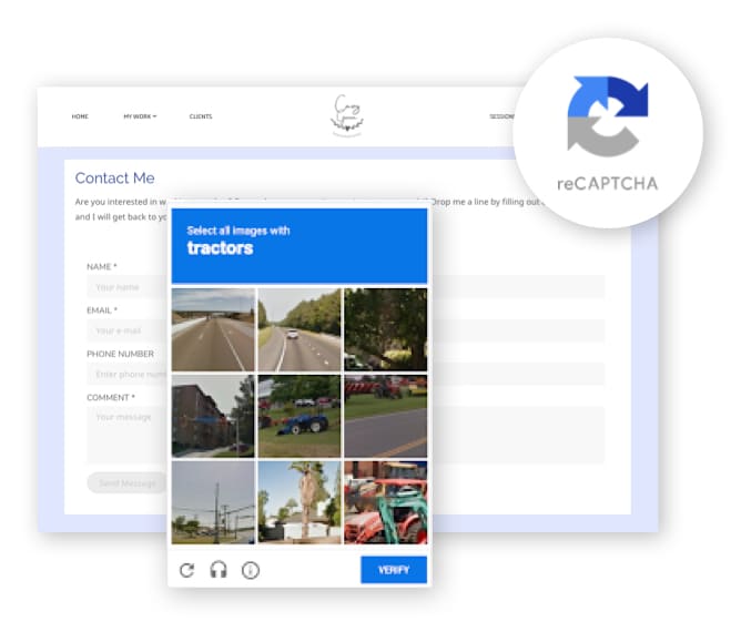 recaptcha example