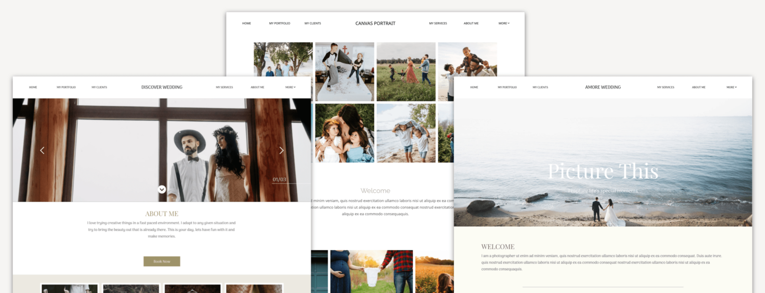 website template examples