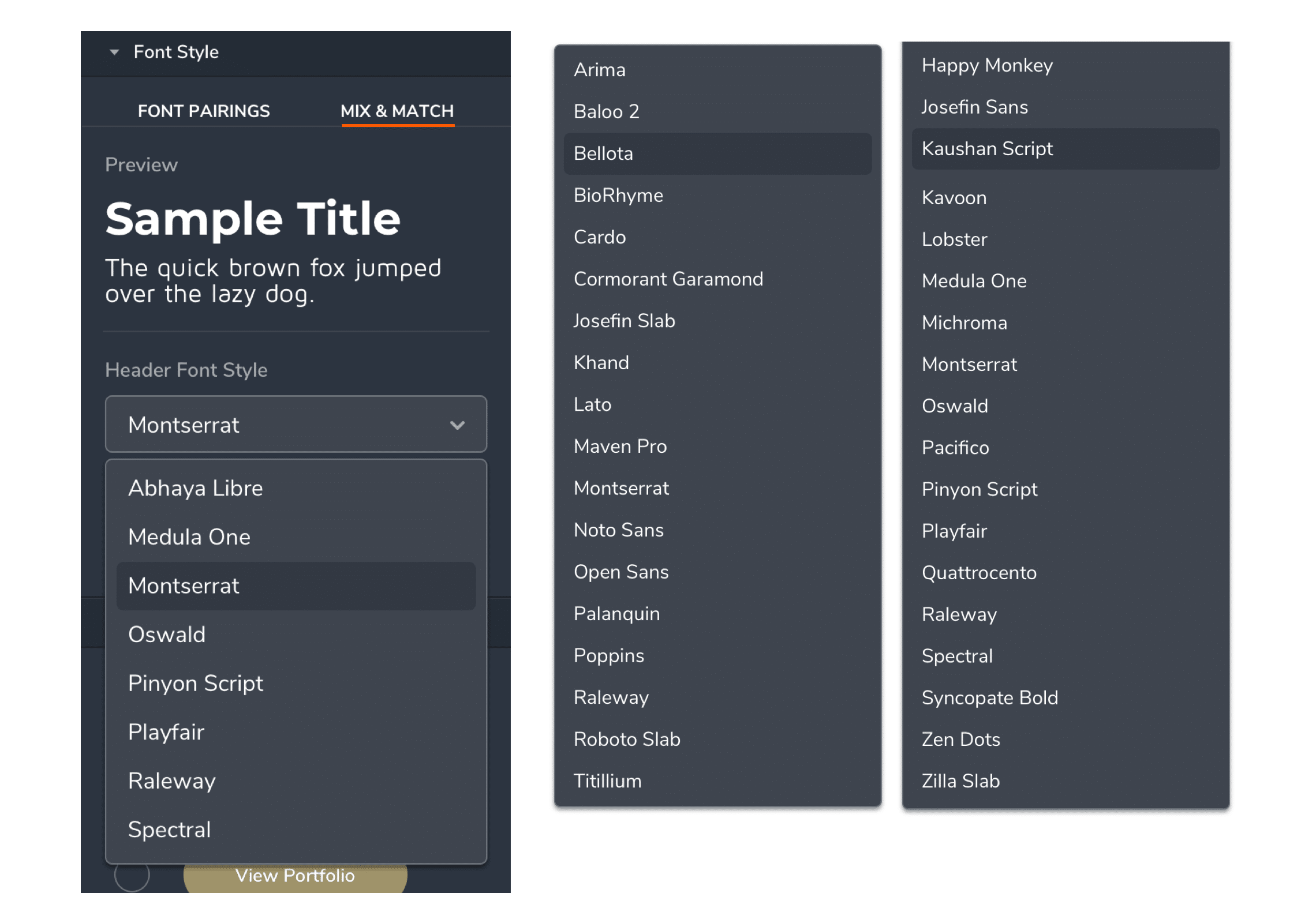 New Fonts 1140