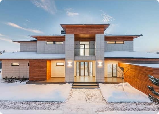 Real estate photograph of house