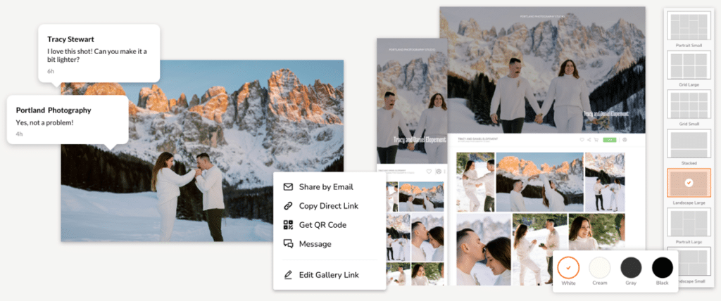 photo proofing landscape