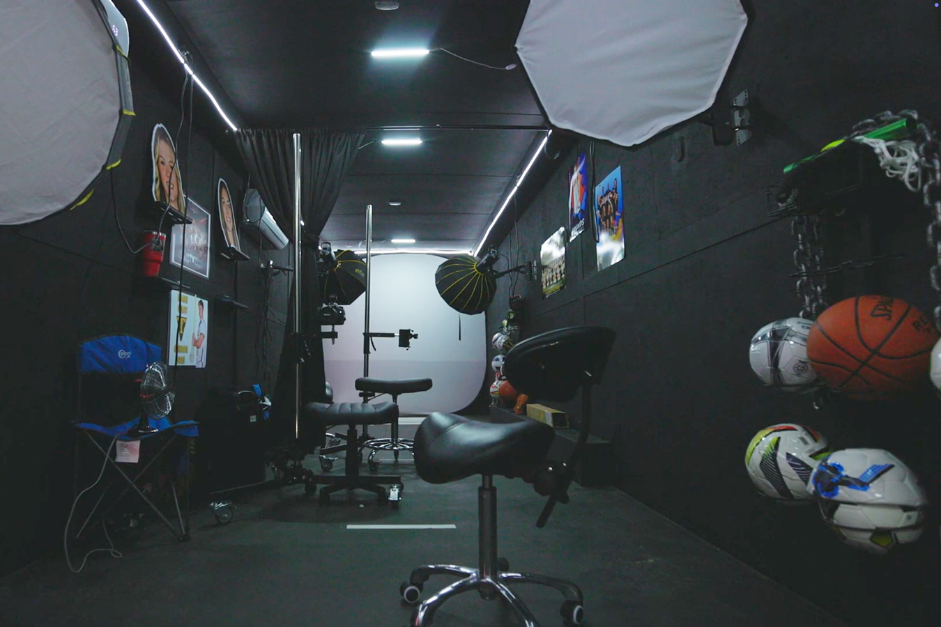 Misty Huss interior mobile studio setup 2