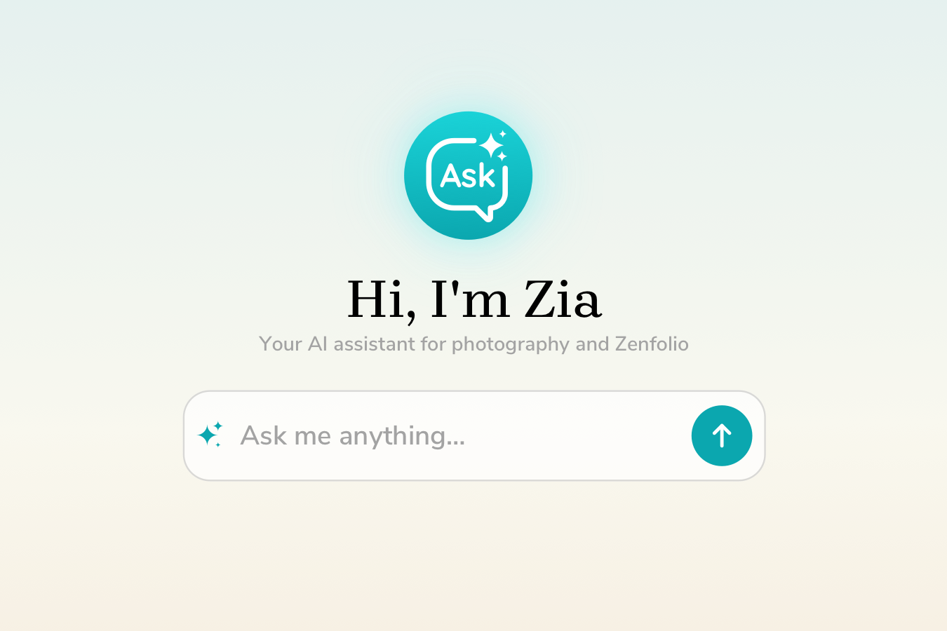 Meet Zia: Zenfolio’s AI assistant for photographers.