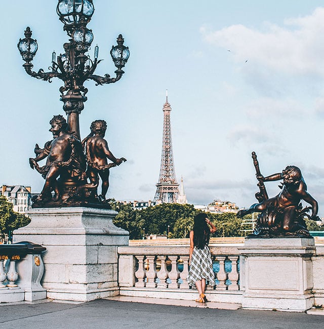 photograph of Eiffel Tower by nastasia yakoub