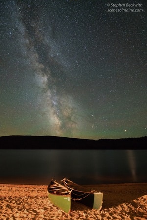 Milky Way over Nahmakanta